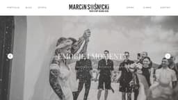 Preview of the photographer's website