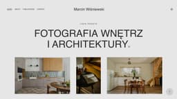 Preview of the photographer's website