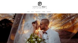 Preview of the photographer's website