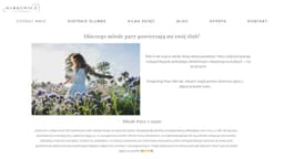 Preview of the photographer's website