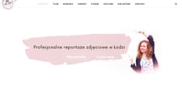 Preview of the photographer's website