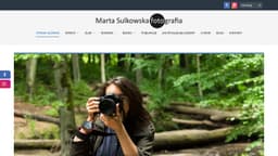 Preview of the photographer's website
