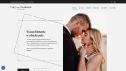 Preview of the photographer's website