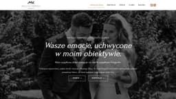 Preview of the photographer's website