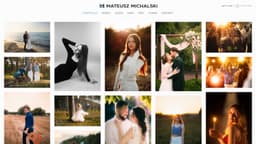 Preview of the photographer's website