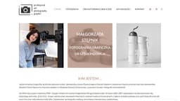 Preview of the photographer's website