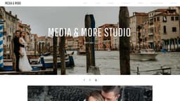 Preview of the photographer's website