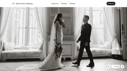 Preview of the photographer's website