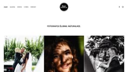 Preview of the photographer's website