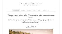 Preview of the photographer's website