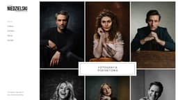 Preview of the photographer's website