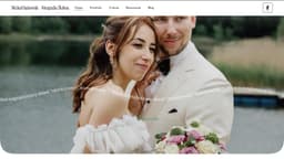 Preview of the photographer's website
