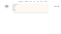 Podgląd strony internetowej fotografa