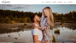 Preview of the photographer's website