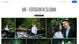 Preview of the photographer's website