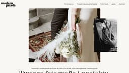 Preview of the photographer's website