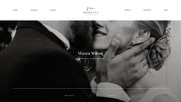Preview of the photographer's website
