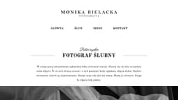 Preview of the photographer's website