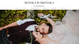 Preview of the photographer's website