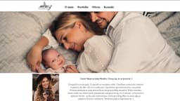 Preview of the photographer's website