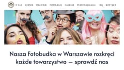 Podgląd strony internetowej fotografa