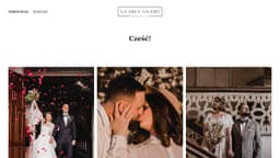 Preview of the photographer's website
