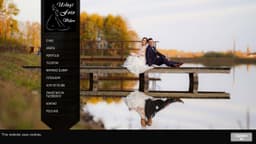 Preview of the photographer's website