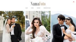 Preview of the photographer's website