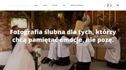 Preview of the photographer's website