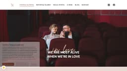 Preview of the photographer's website