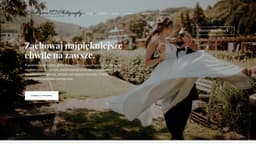 Preview of the photographer's website