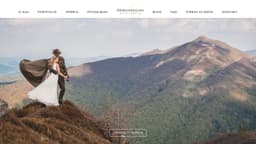 Preview of the photographer's website