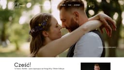 Podgląd strony internetowej fotografa