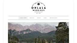 Preview of the photographer's website