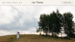 Preview of the photographer's website