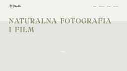 Preview of the photographer's website
