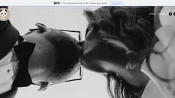 Preview of the photographer's website