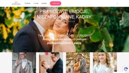 Preview of the photographer's website