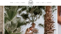 Preview of the photographer's website