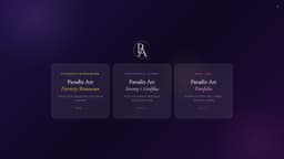 Preview of the photographer's website