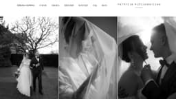 Preview of the photographer's website