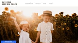 Preview of the photographer's website