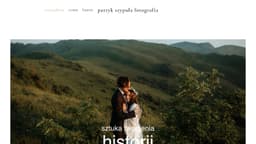 Preview of the photographer's website