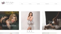 Preview of the photographer's website