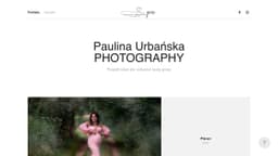 Preview of the photographer's website