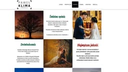 Preview of the photographer's website