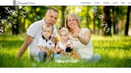 Preview of the photographer's website