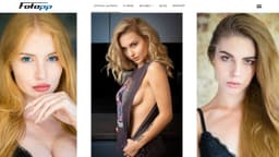 Preview of the photographer's website
