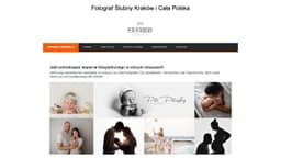 Podgląd strony internetowej fotografa