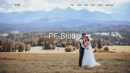Preview of the photographer's website